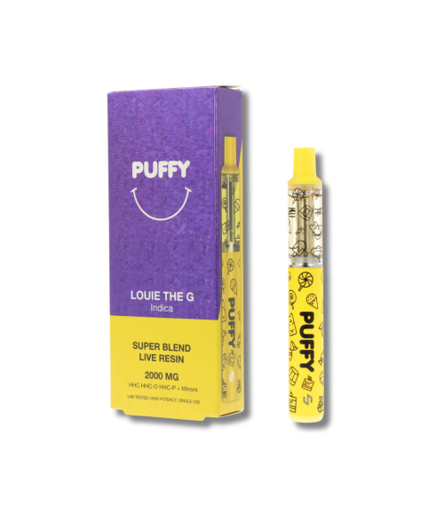 PUFFY HHC - 2G SUPER BLEND LIVE RESIN - INDICA - SWEET LIFE